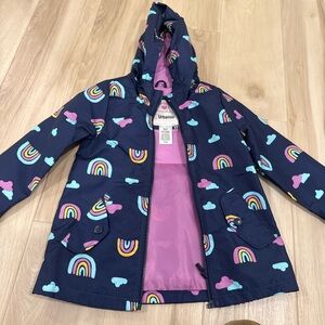Navy Rainbow Kids Jacket